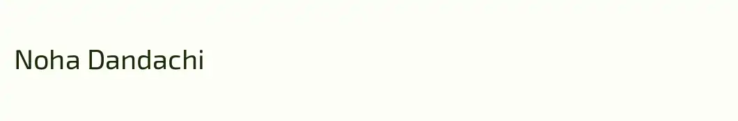 Noha Dandachi
